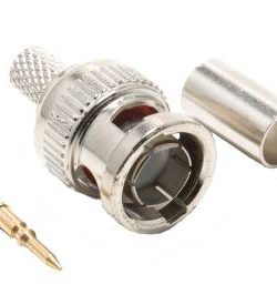 3 Piece Female Crimp BNC Connector